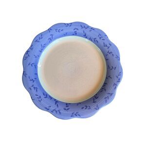 Pfaltzgraff 4 piece Summer Breeze Salad Plates‎ Scalloped